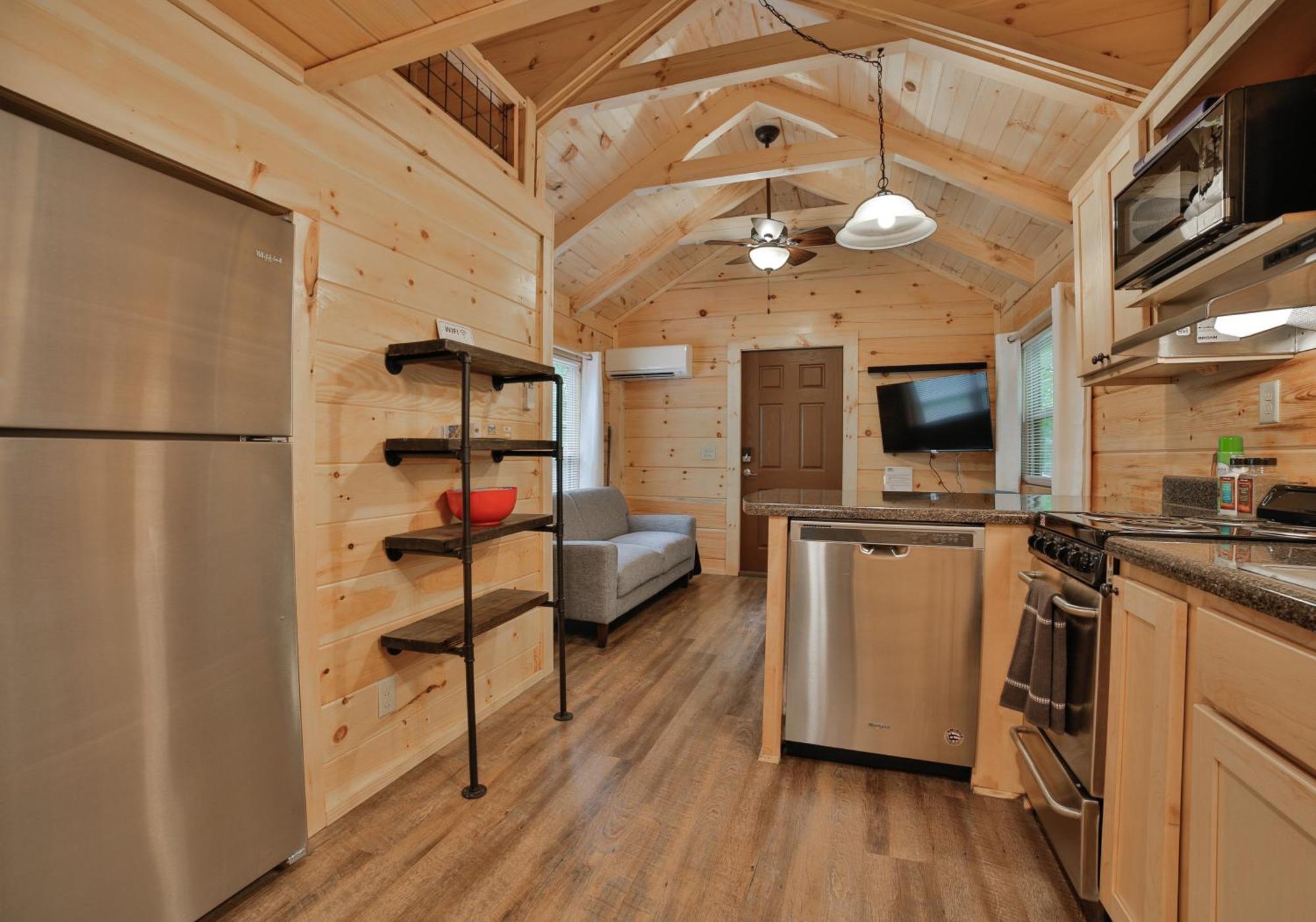 Lena Cabin Wooded Tiny Cabin - Hot Tub Чаттануга Экстерьер фото