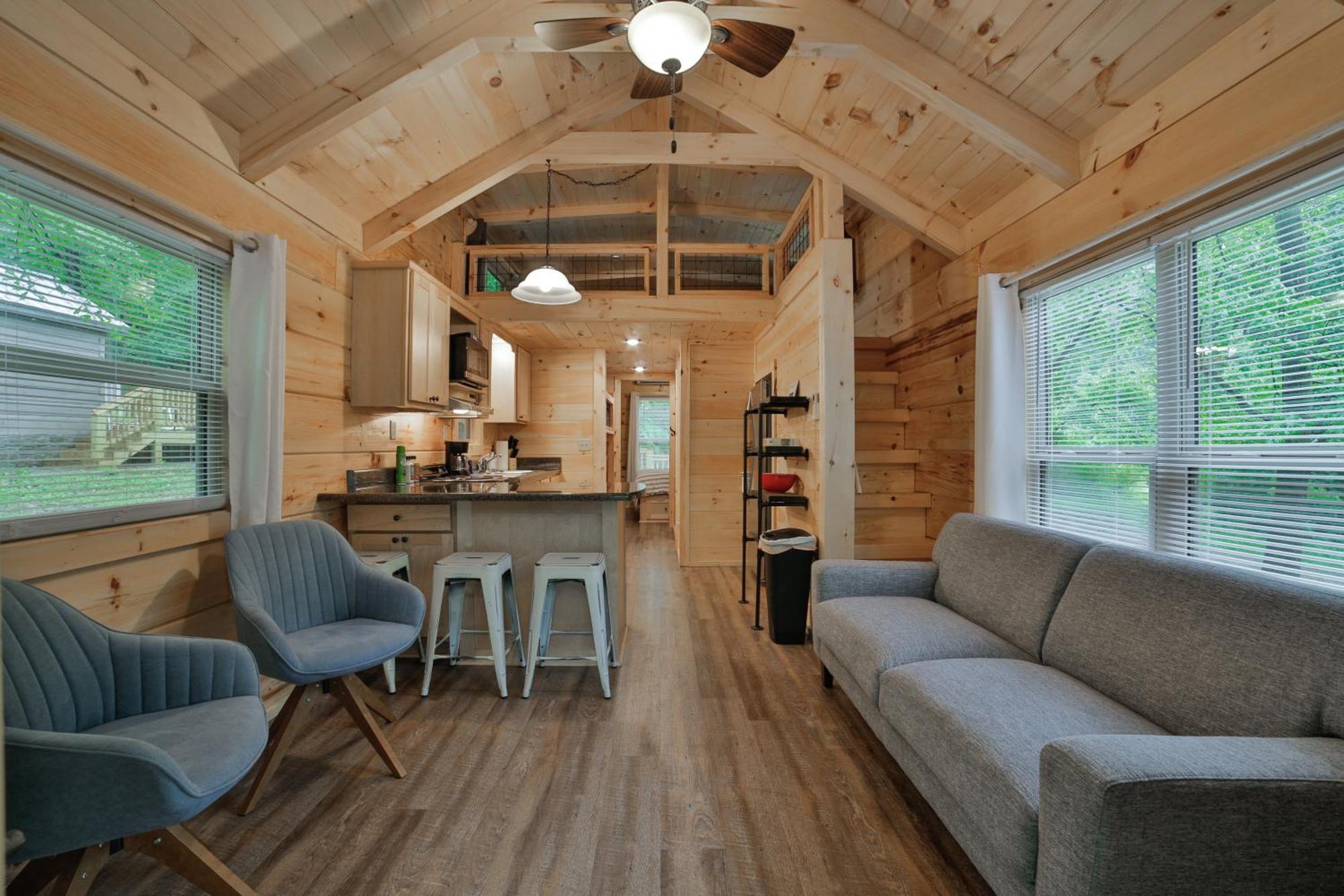 Lena Cabin Wooded Tiny Cabin - Hot Tub Чаттануга Экстерьер фото